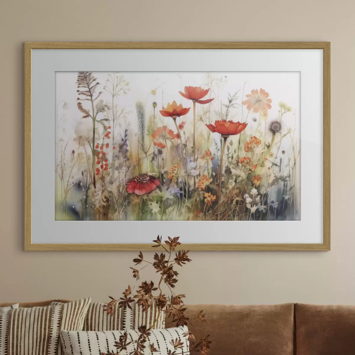 Poster Blüten und Nostalgie f33675