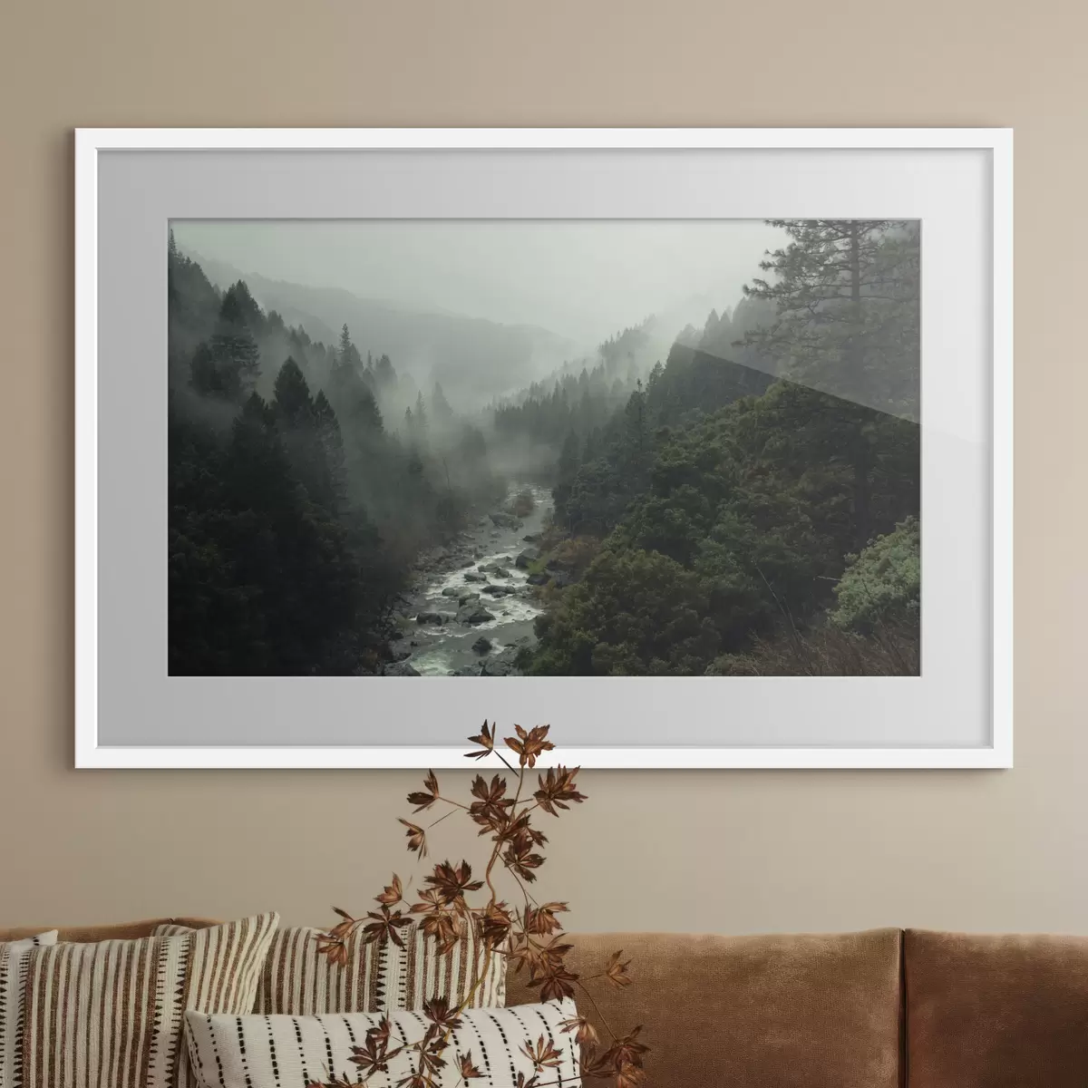 Poster Bergdunst f33760