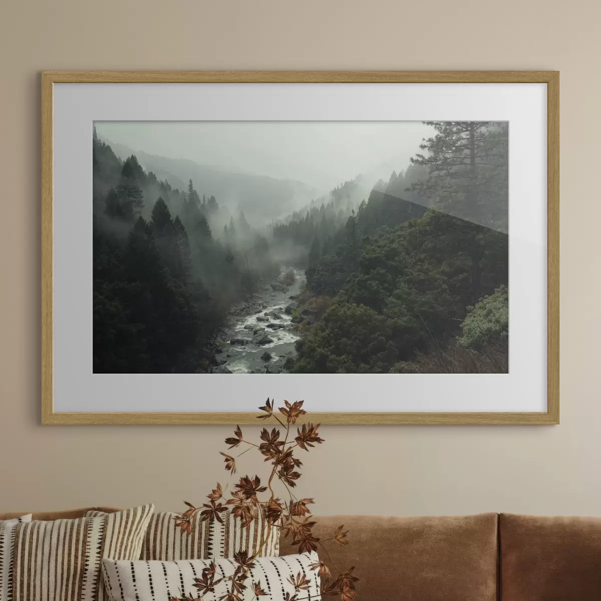 Poster Bergdunst f33760