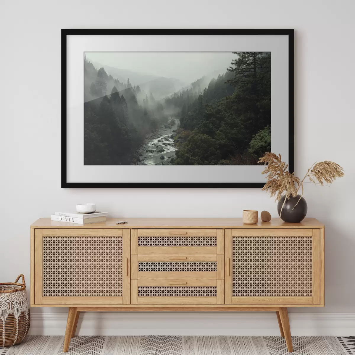 Poster Bergdunst f33760