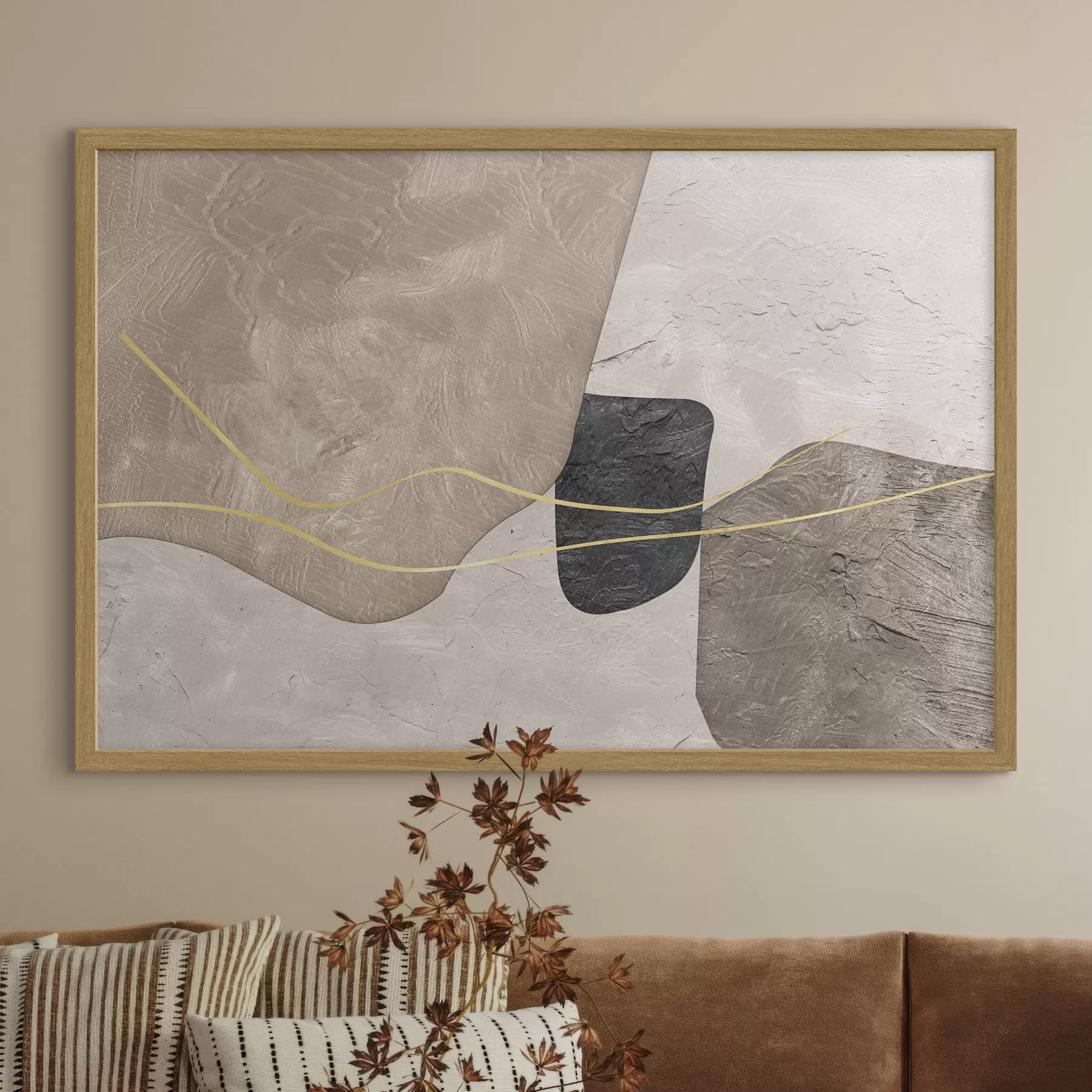 Fototapete Der goldene Faden f36154