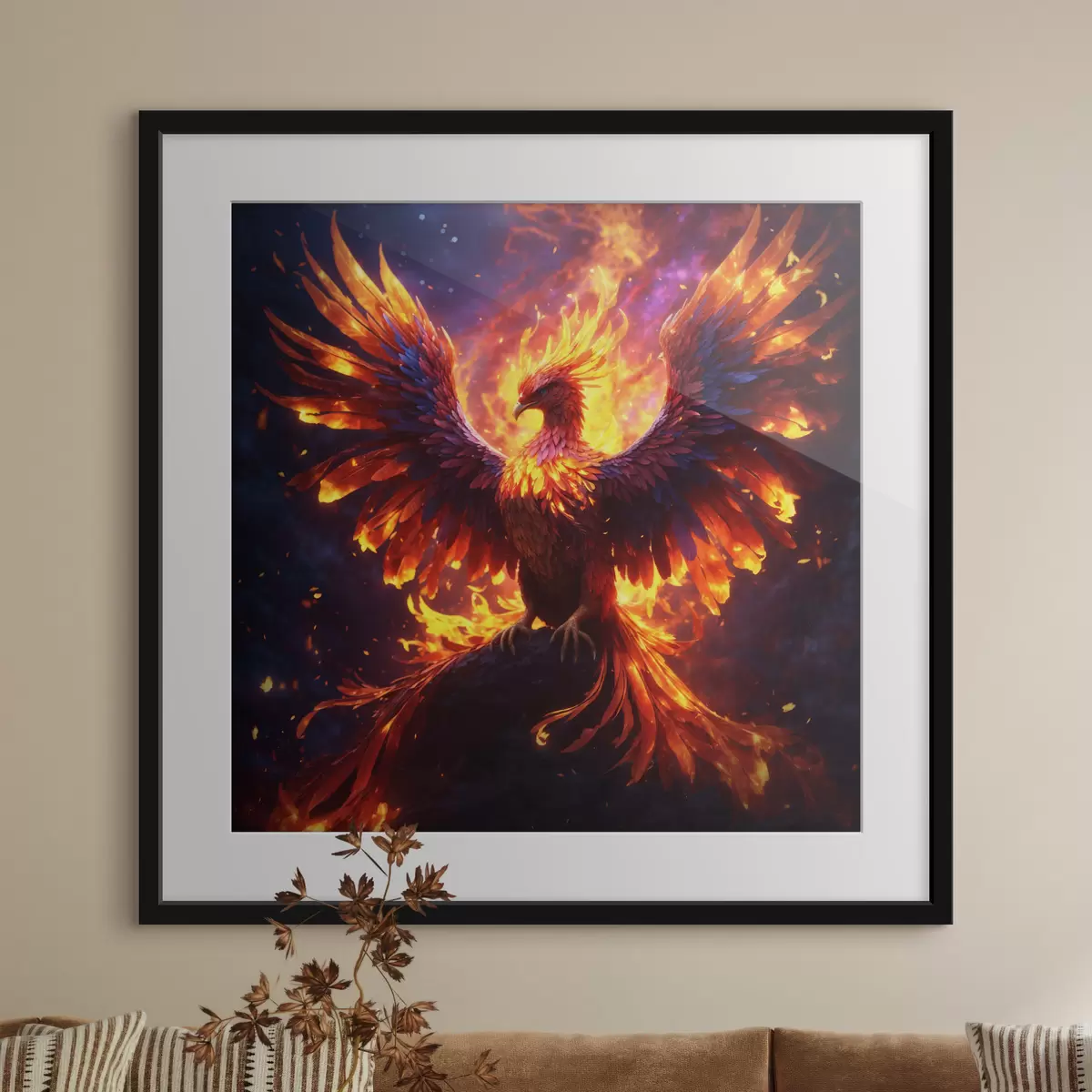 Poster Feuervogel f36055