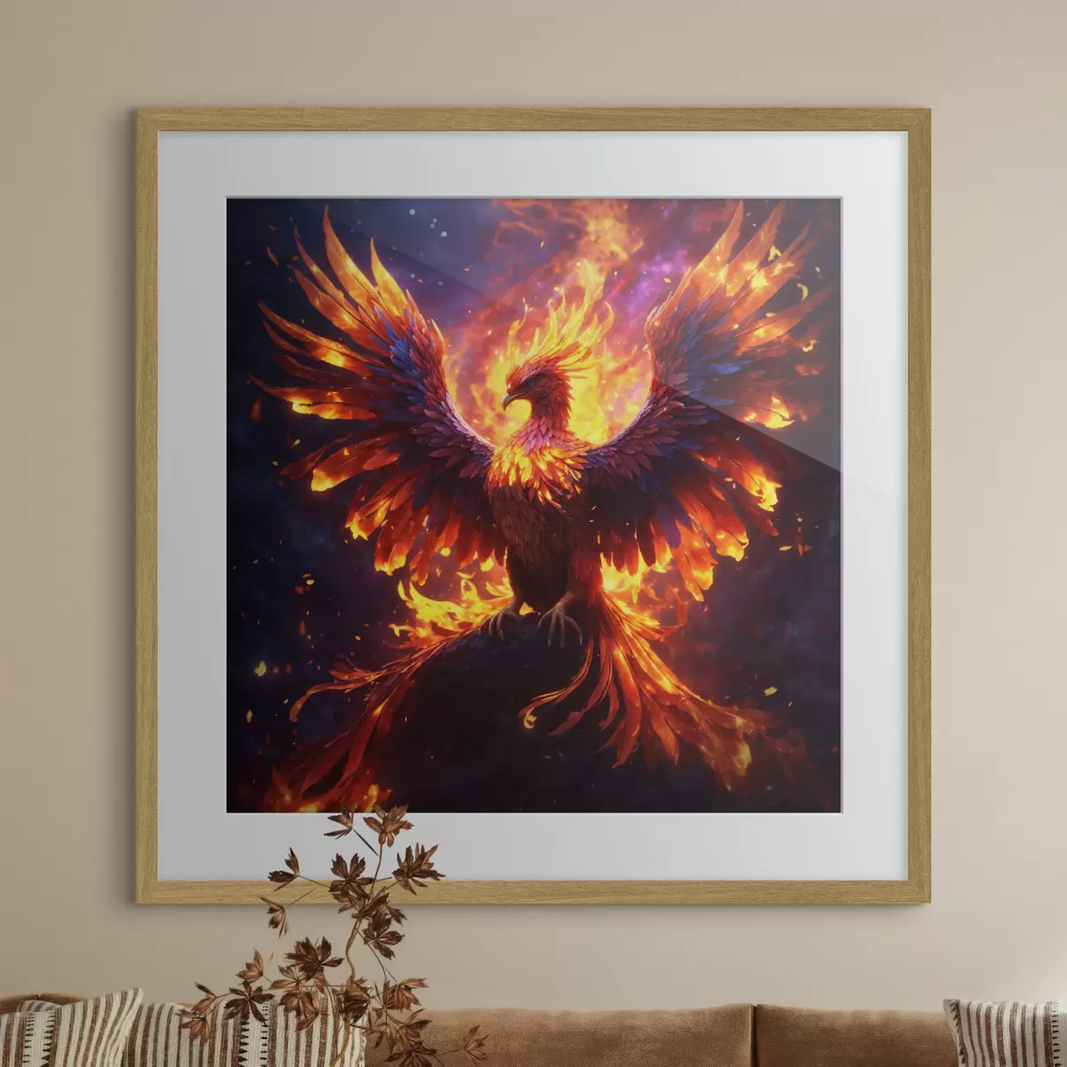 Poster Feuervogel f36055