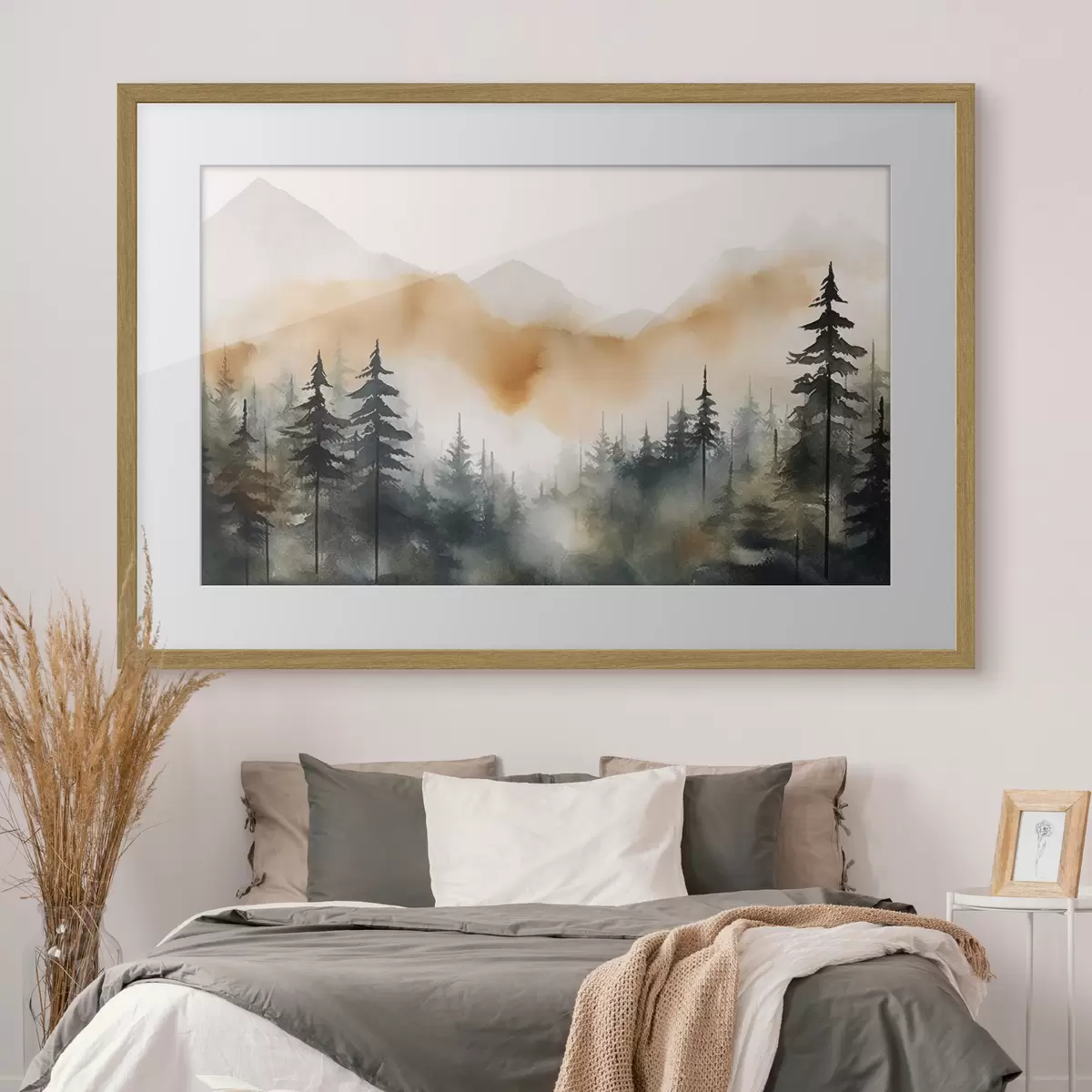 Poster Wald und Energie f36008