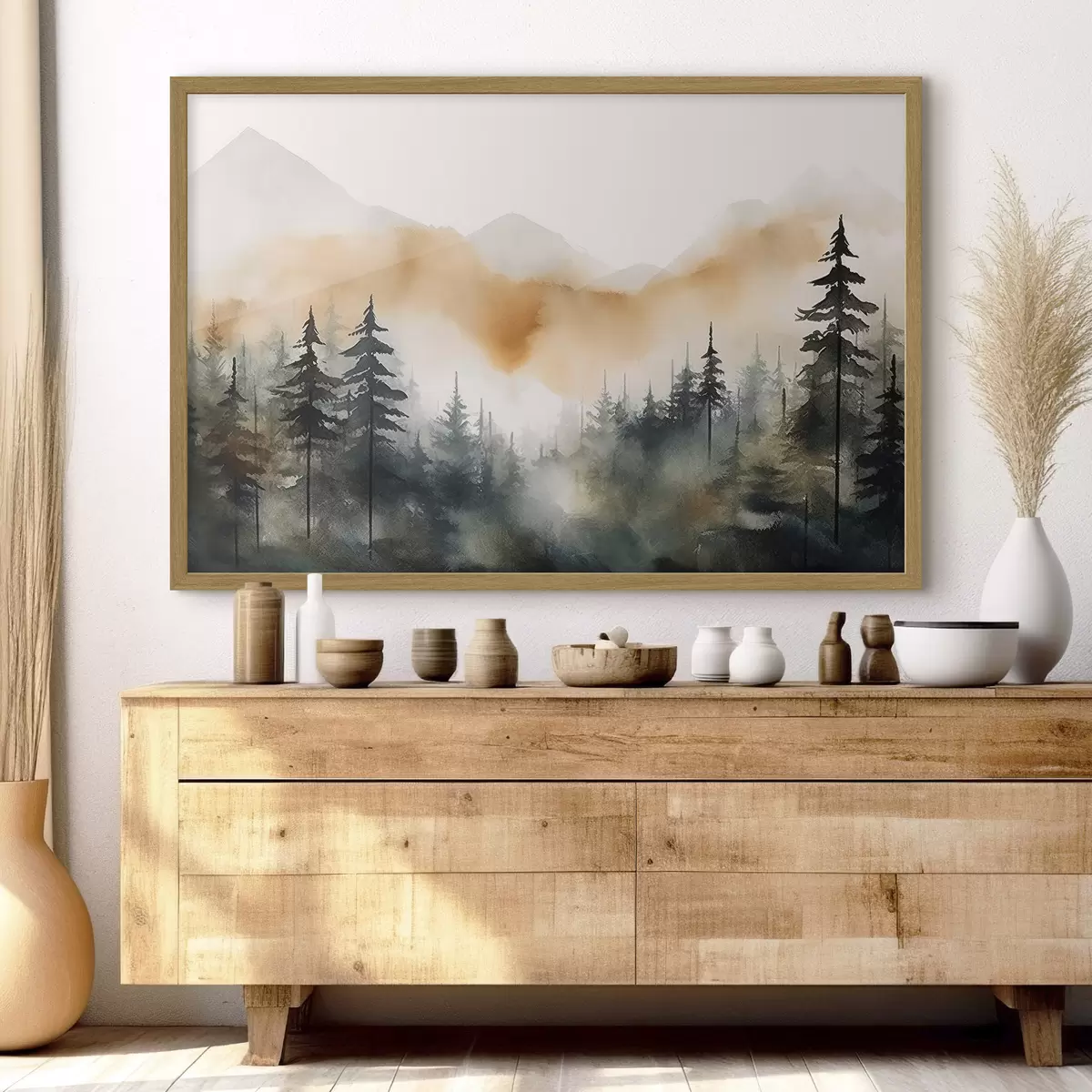 Poster Wald und Energie f36008