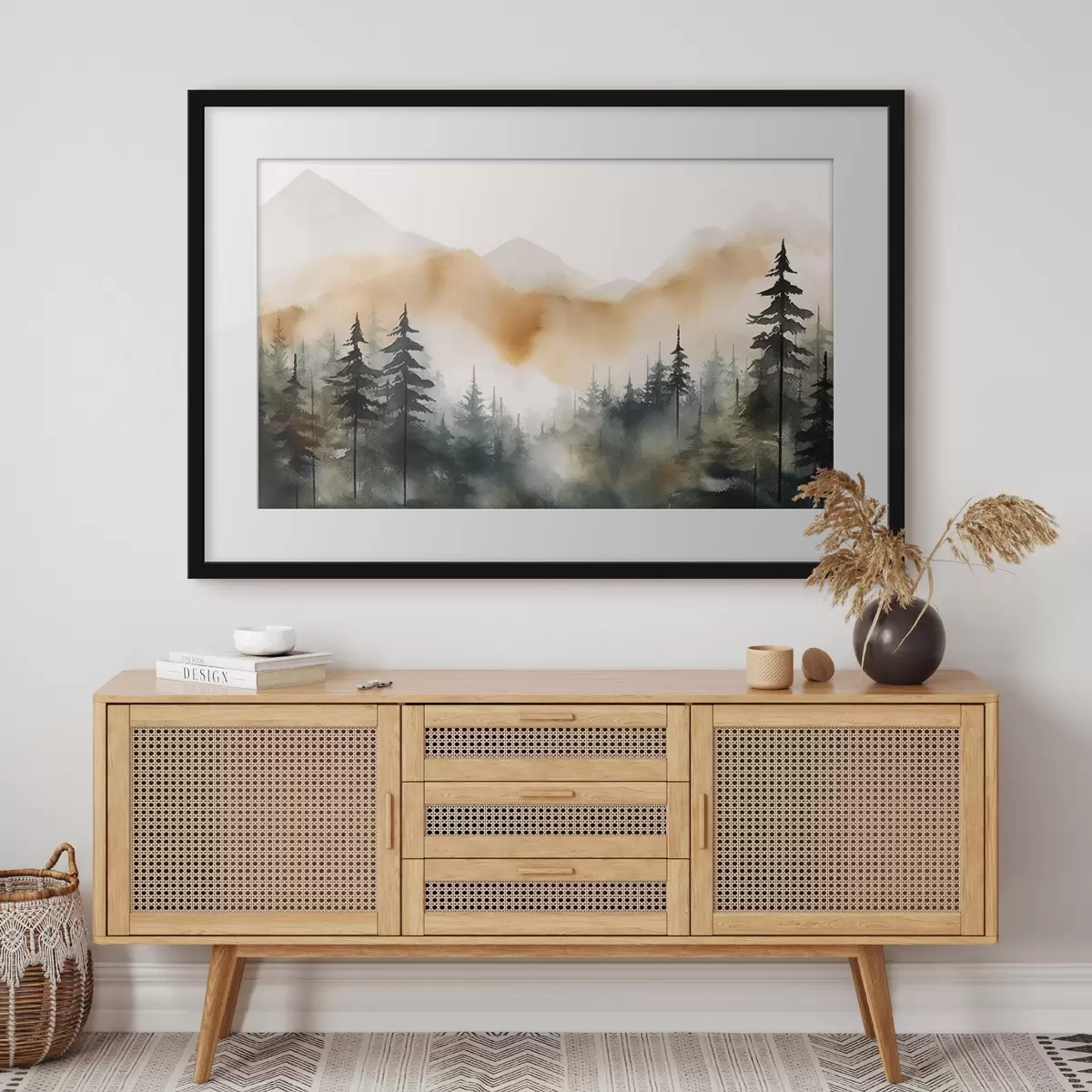 Poster Wald und Energie f36008