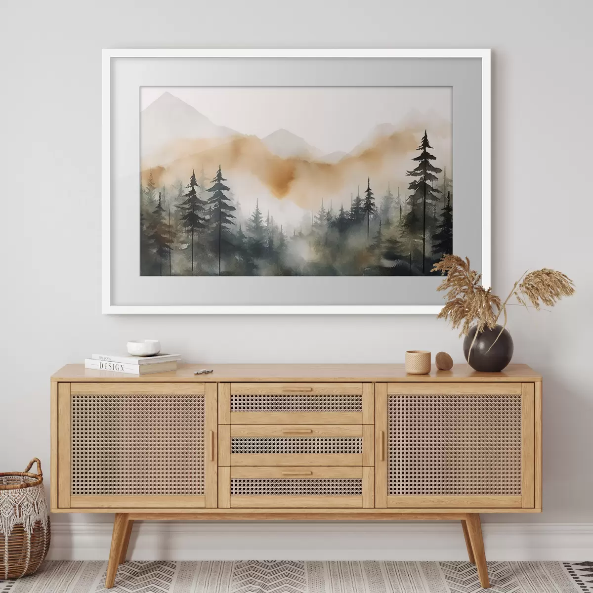 Poster Wald und Energie f36008