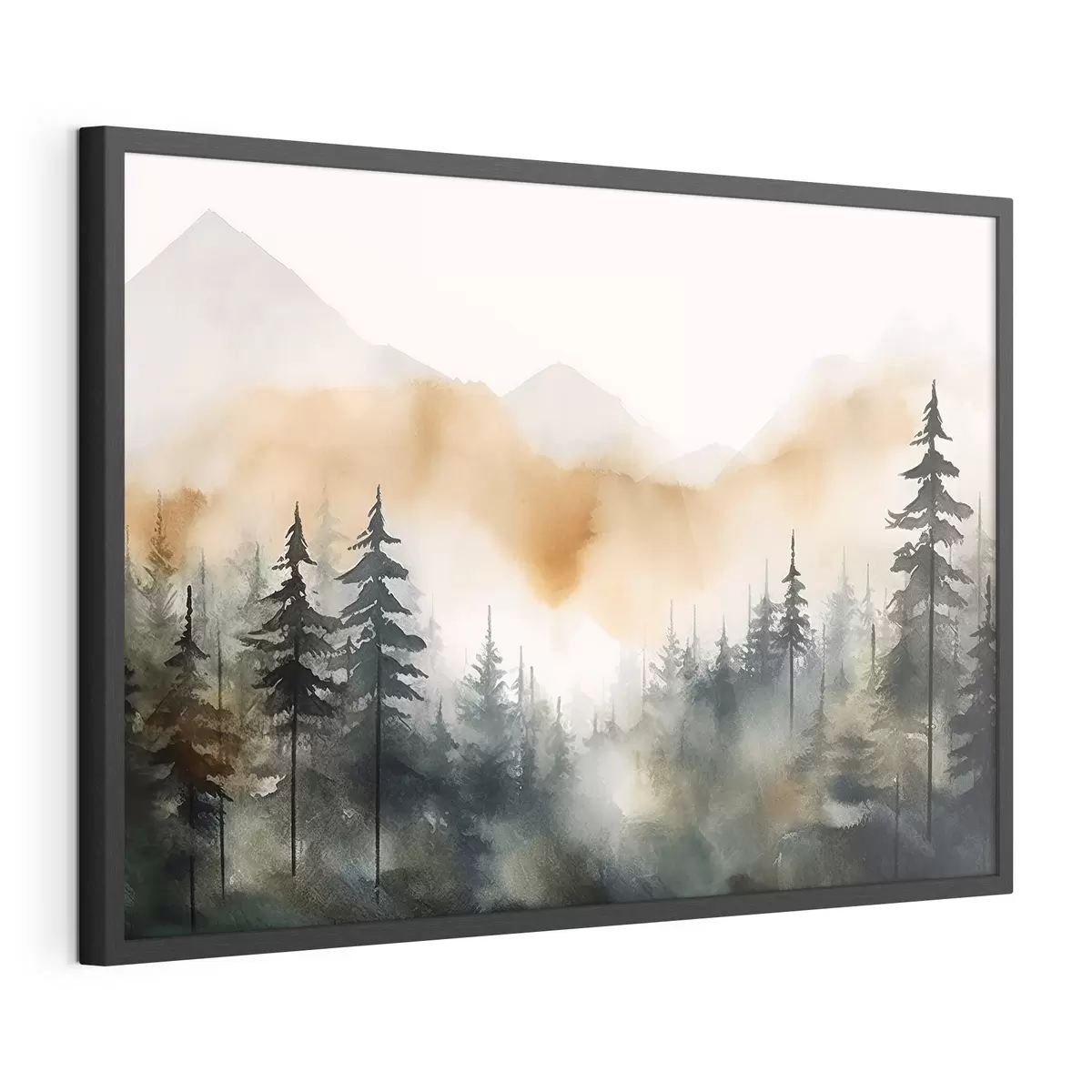 Poster Wald und Energie f36008