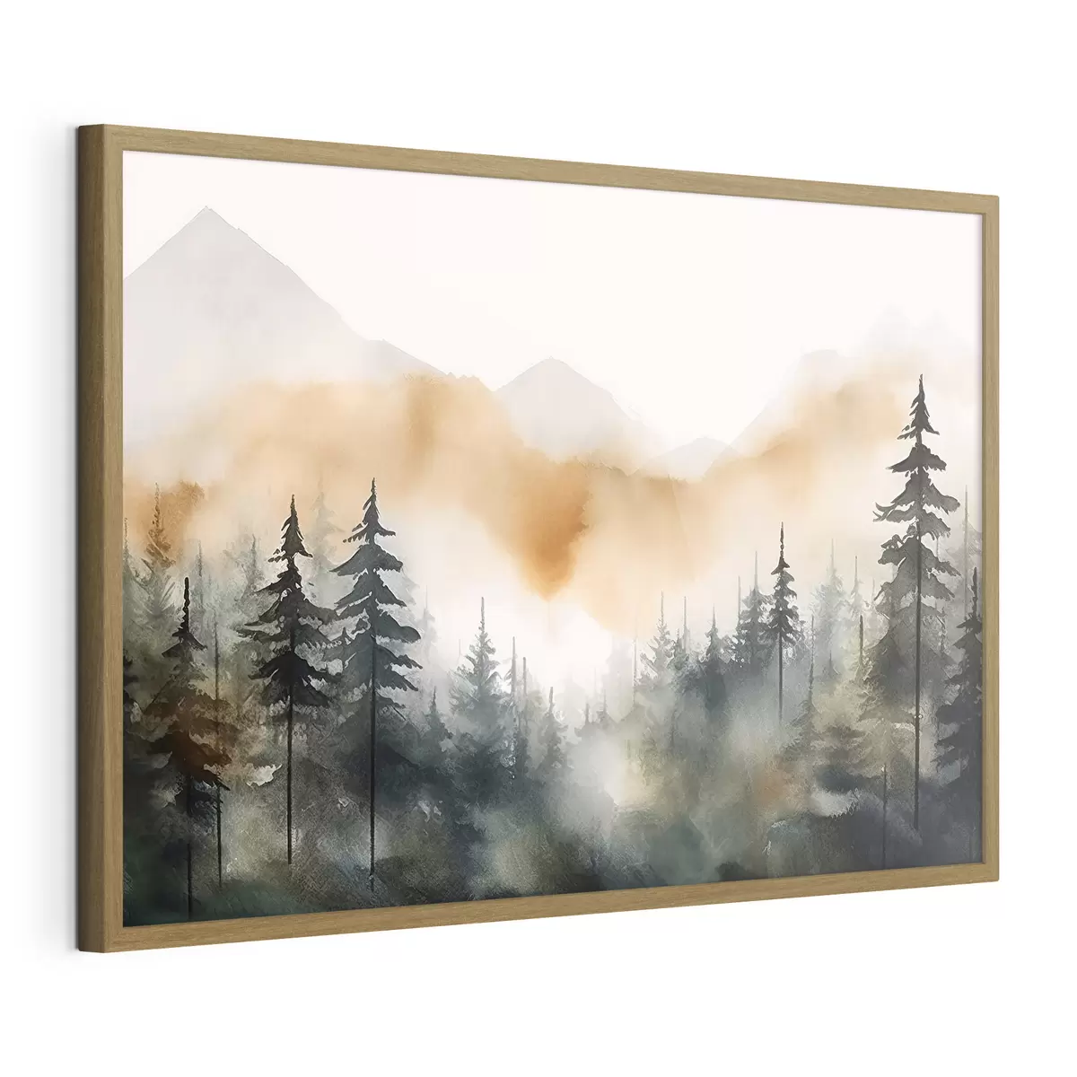 Poster Wald und Energie f36008