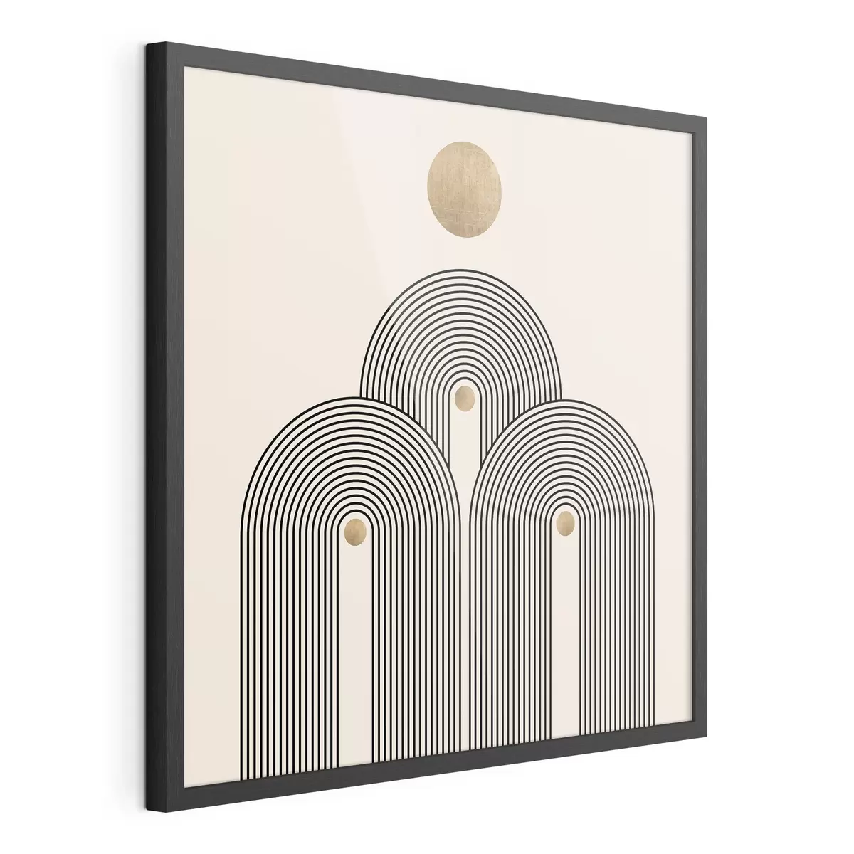 Poster Geometrie im Boho-Stil f35929