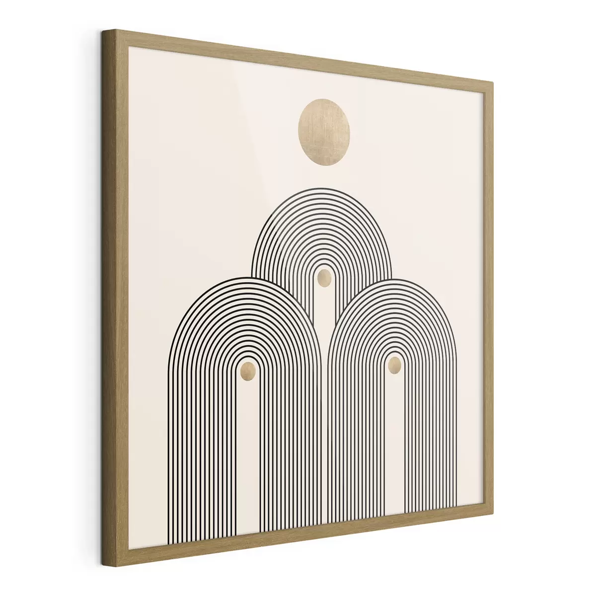 Poster Geometrie im Boho-Stil f35929
