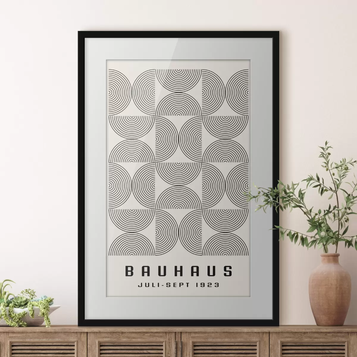Poster Bauhaus-Abstraktion f35908