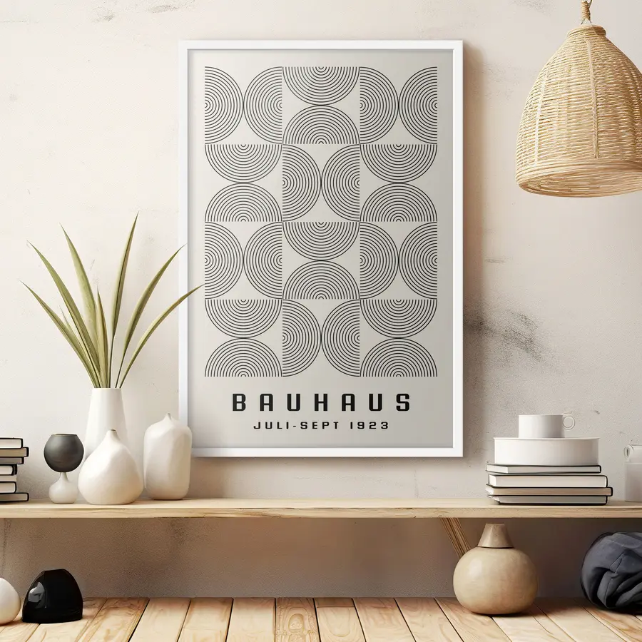 Fototapete Bauhaus-Abstraktion f35908