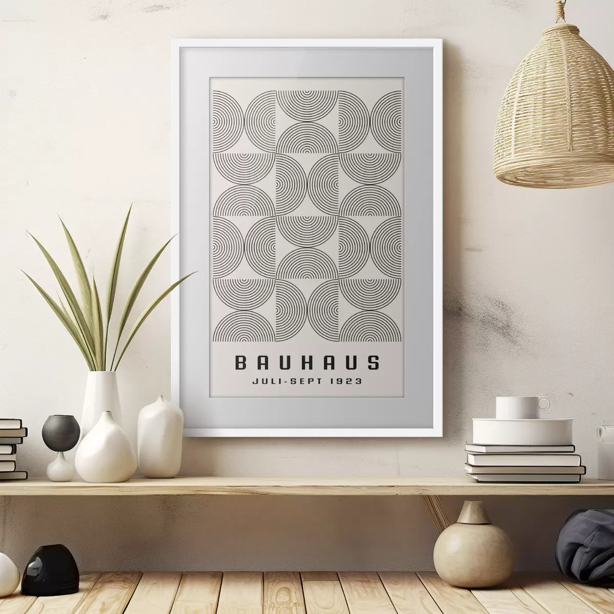 Poster Bauhaus-Abstraktion f35908