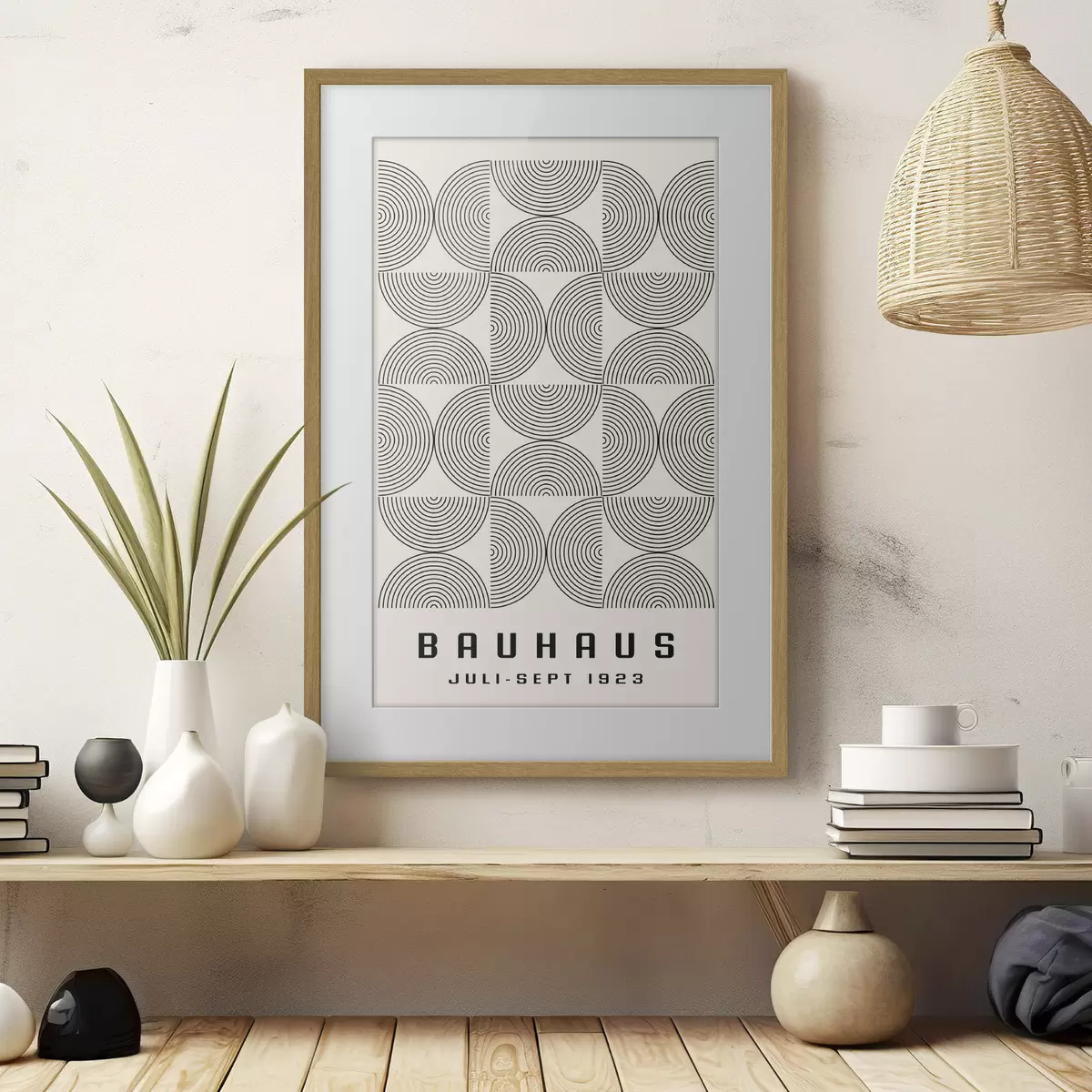 Poster Bauhaus-Abstraktion f35908