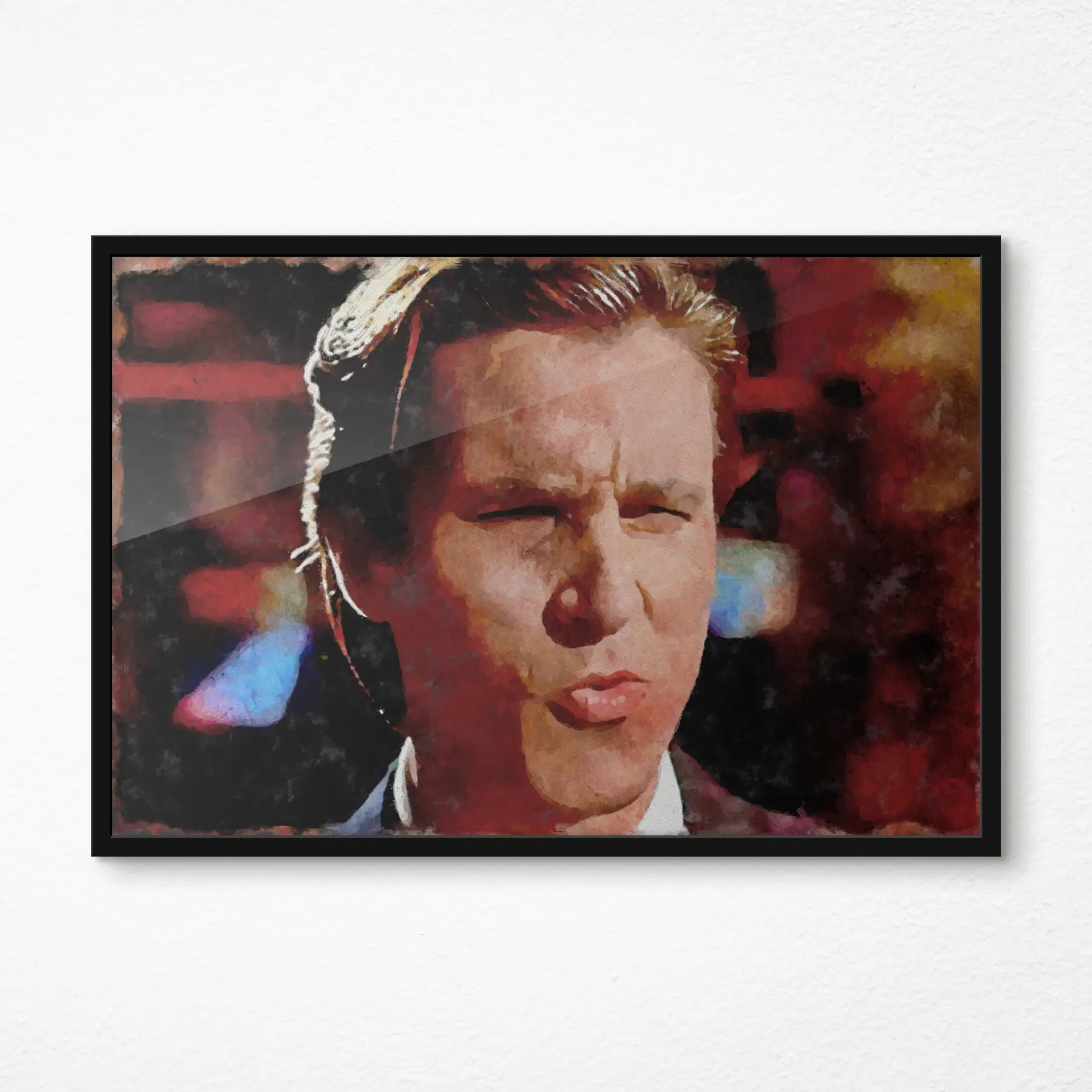 Fototapete Mem Patrick Bateman Amerikanischer Psychopath f35747