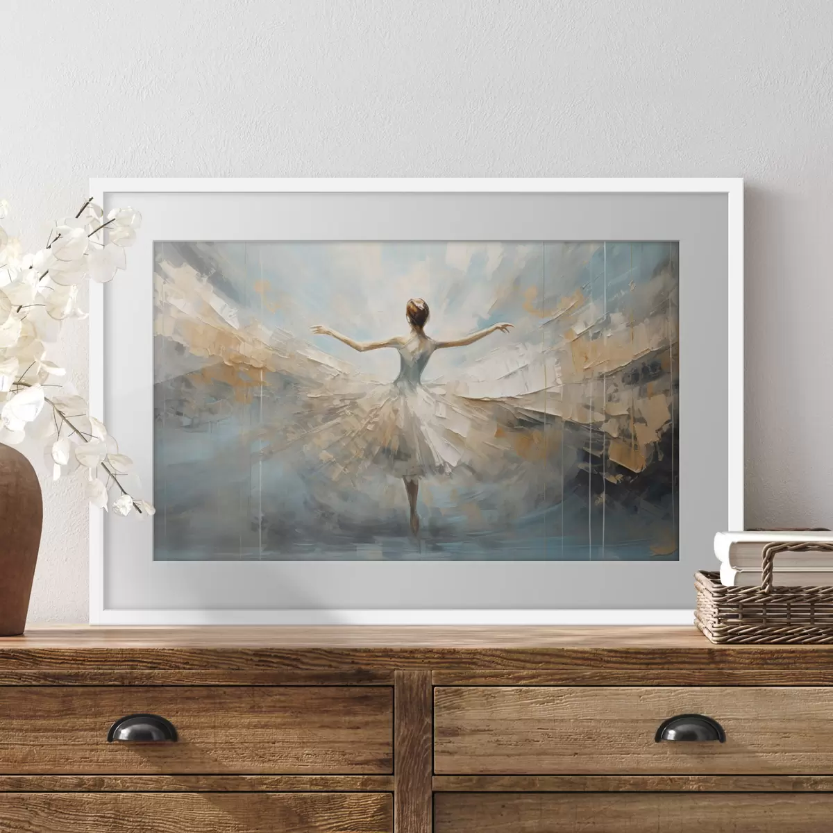Poster Ballerina im Licht f35538