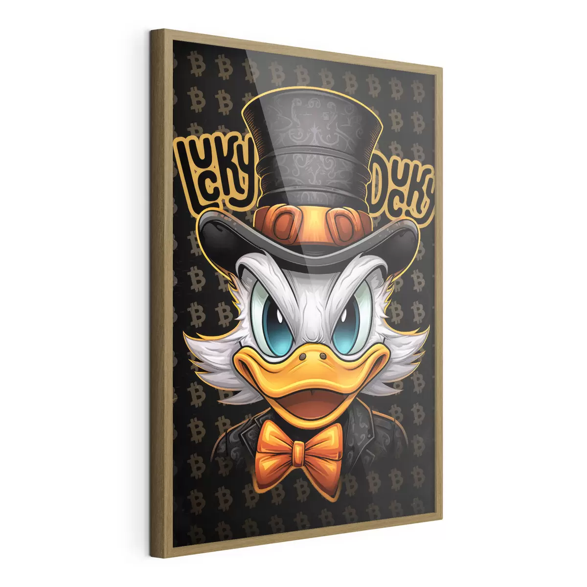 Poster Glückspilz Donald Duck f35465