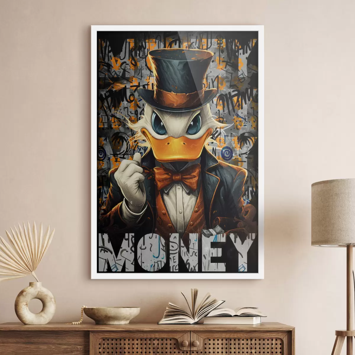 Poster Detailliertes Bild von Scrooge McDuck f35181
