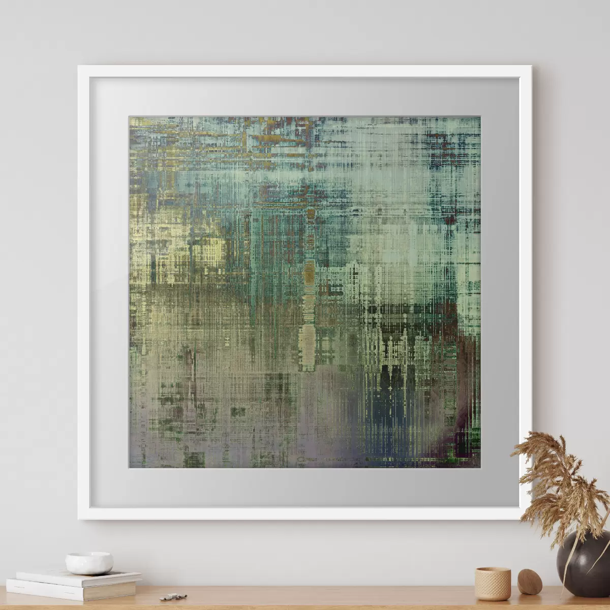 Poster Grunge-Hintergrund mit verschiedenen Farbmustern f34626