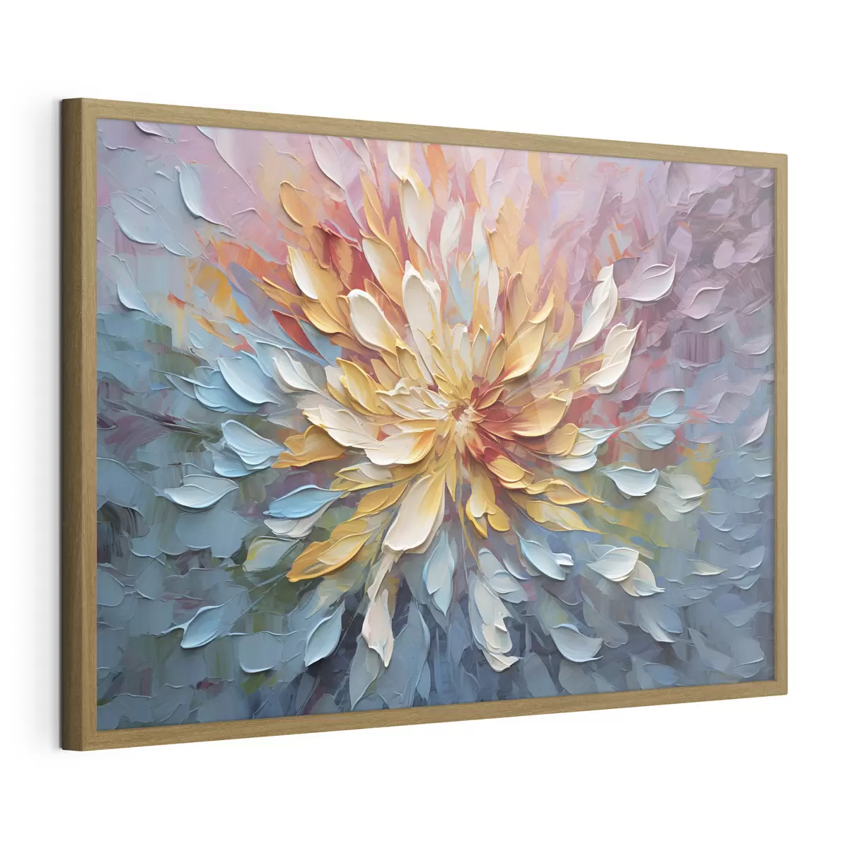Poster Die bunte Blume f34488