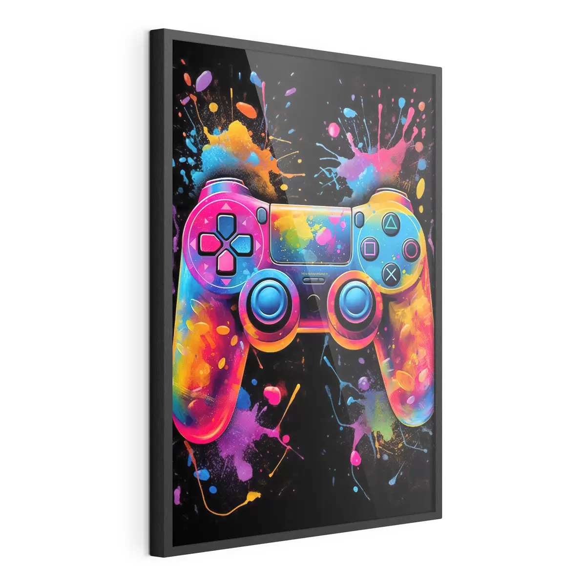 Poster Gamepad und Farbverläufe f34260