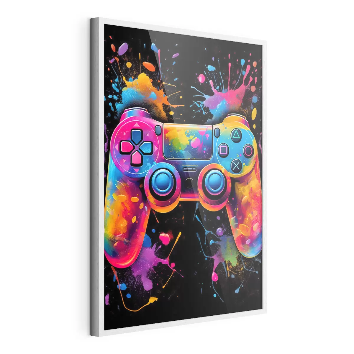 Poster Gamepad und Farbverläufe f34260