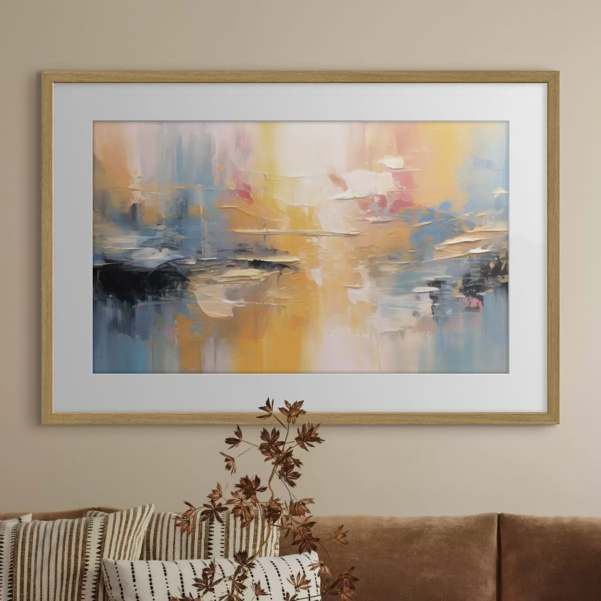 Poster Farbe ohne Grenzen f34192