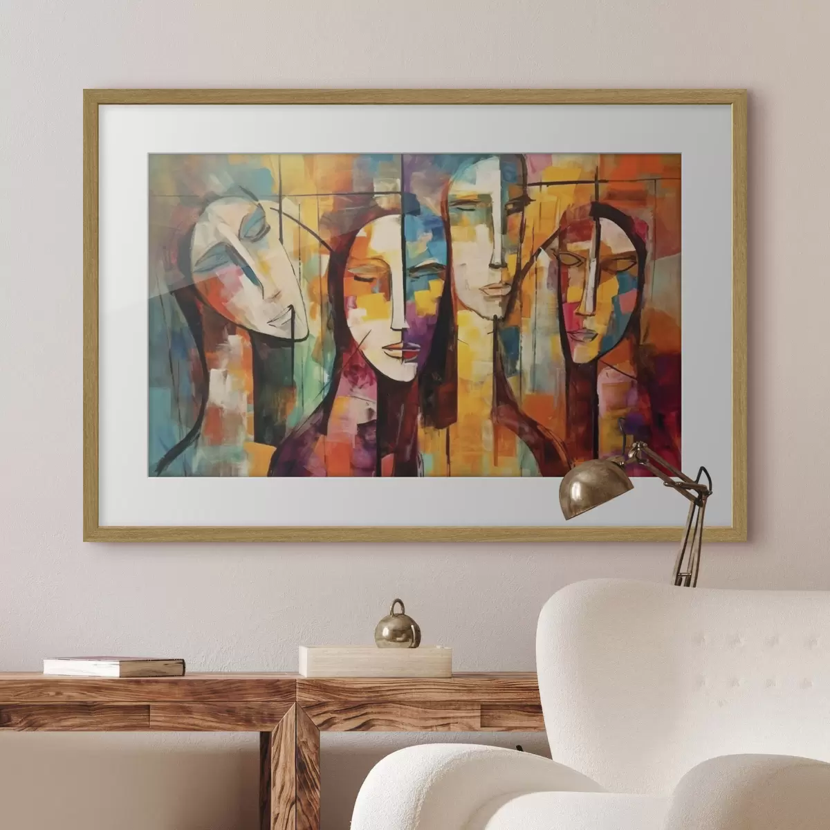 Poster Porträtquartett f33845