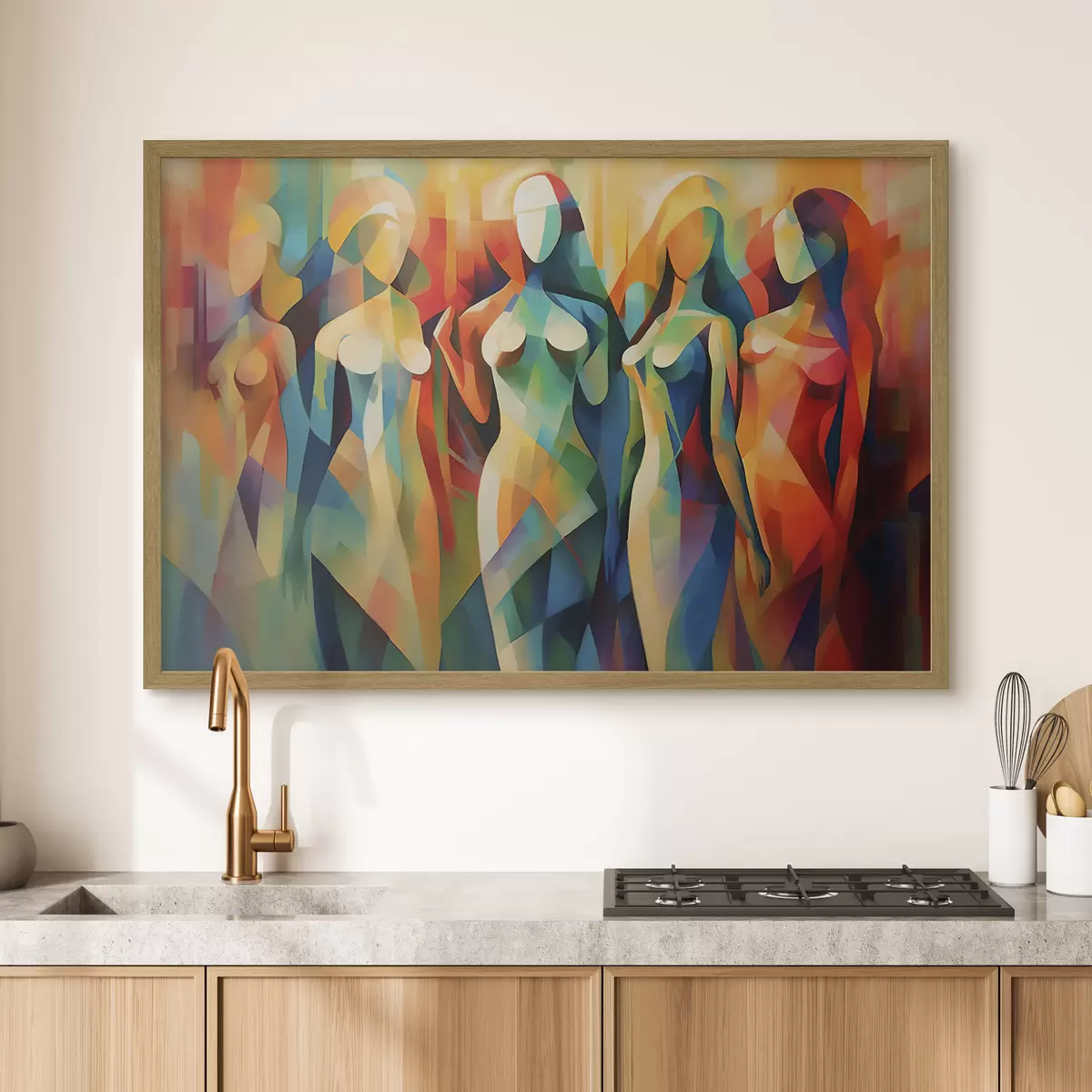 Poster Silhouetten von Frauen f33844