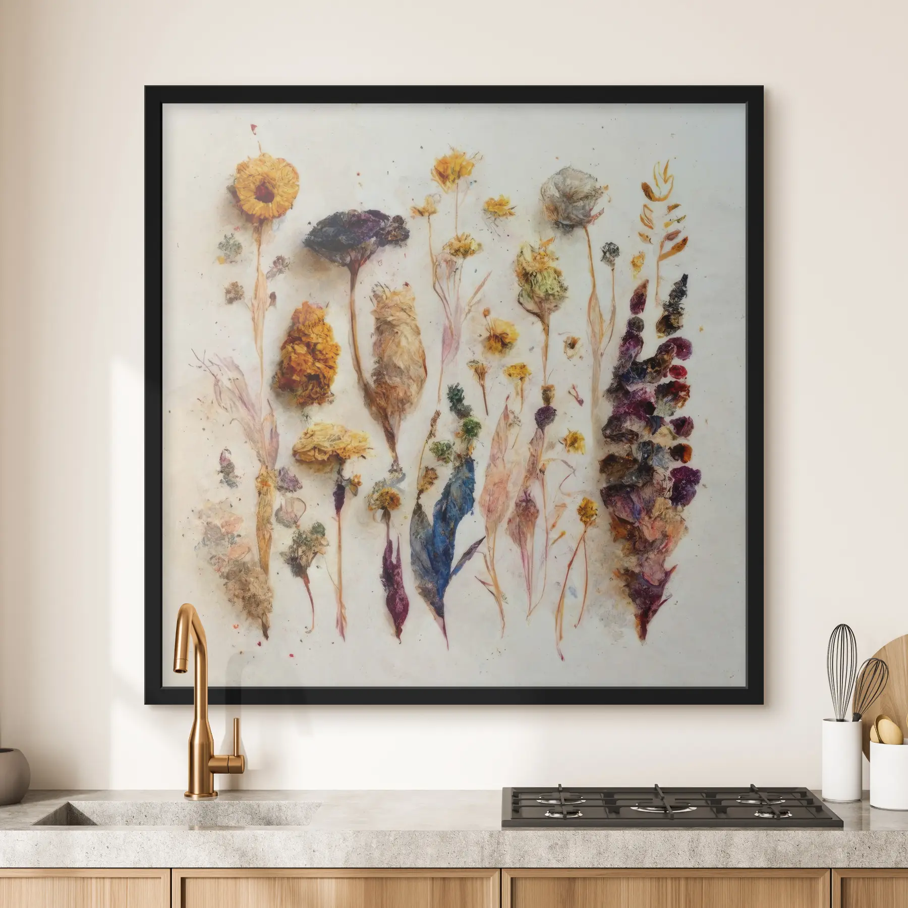 Fototapete Magische Trockenblumen f33687
