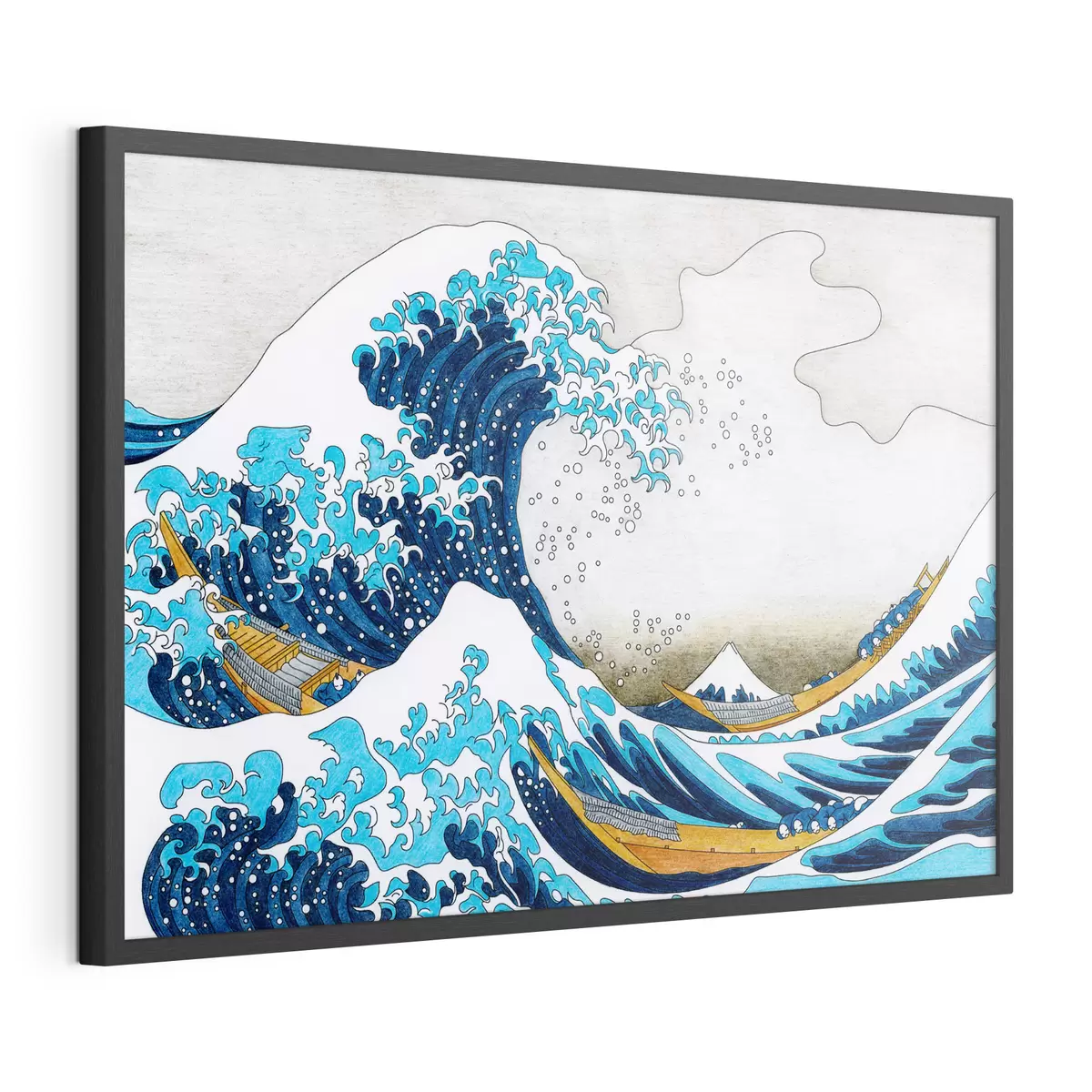 Poster Die große Welle von Kanagawa f33597