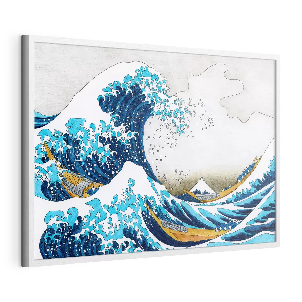 Poster Die große Welle von Kanagawa f33597
