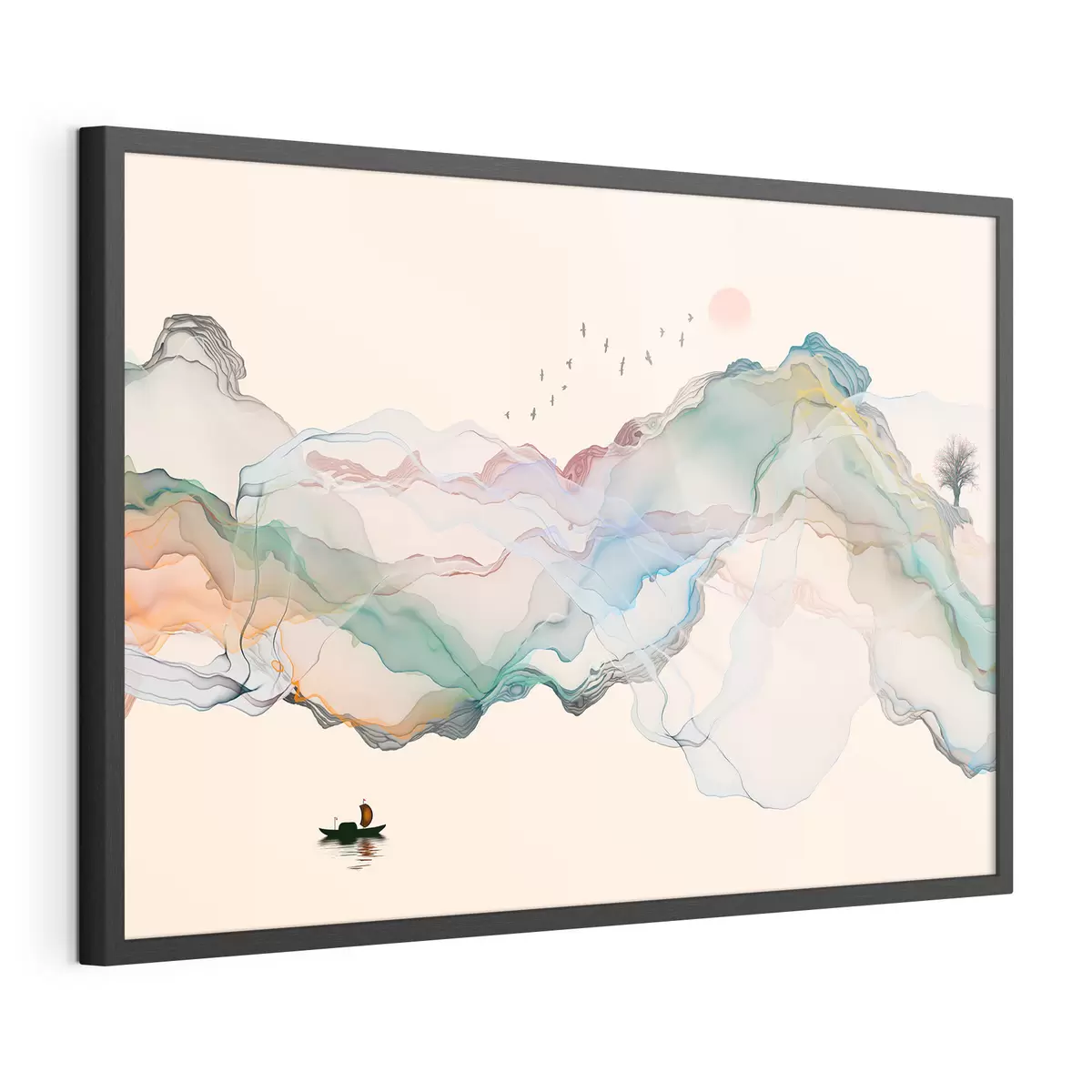 Poster Abstrakte Landschaft f32936