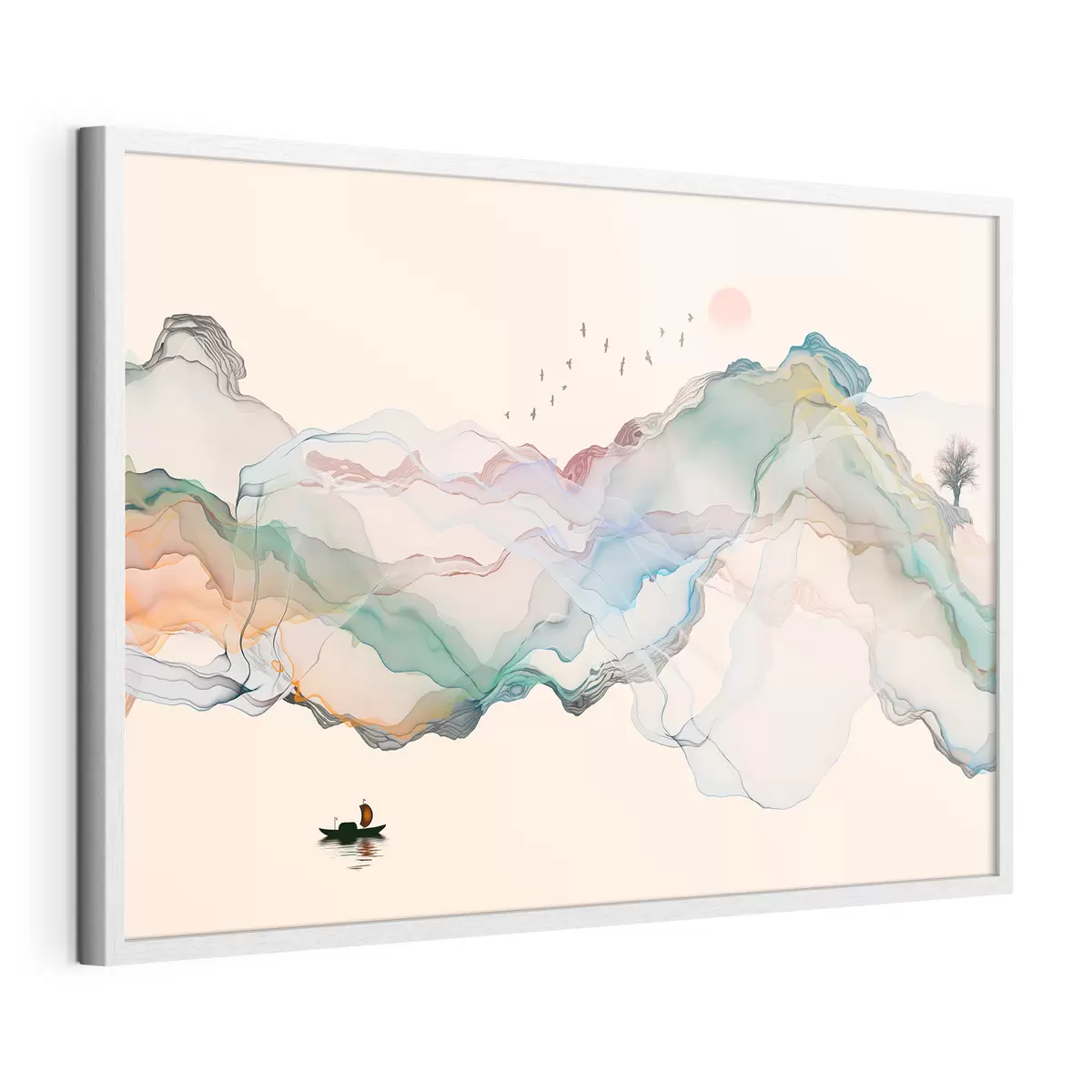 Poster Abstrakte Landschaft f32936