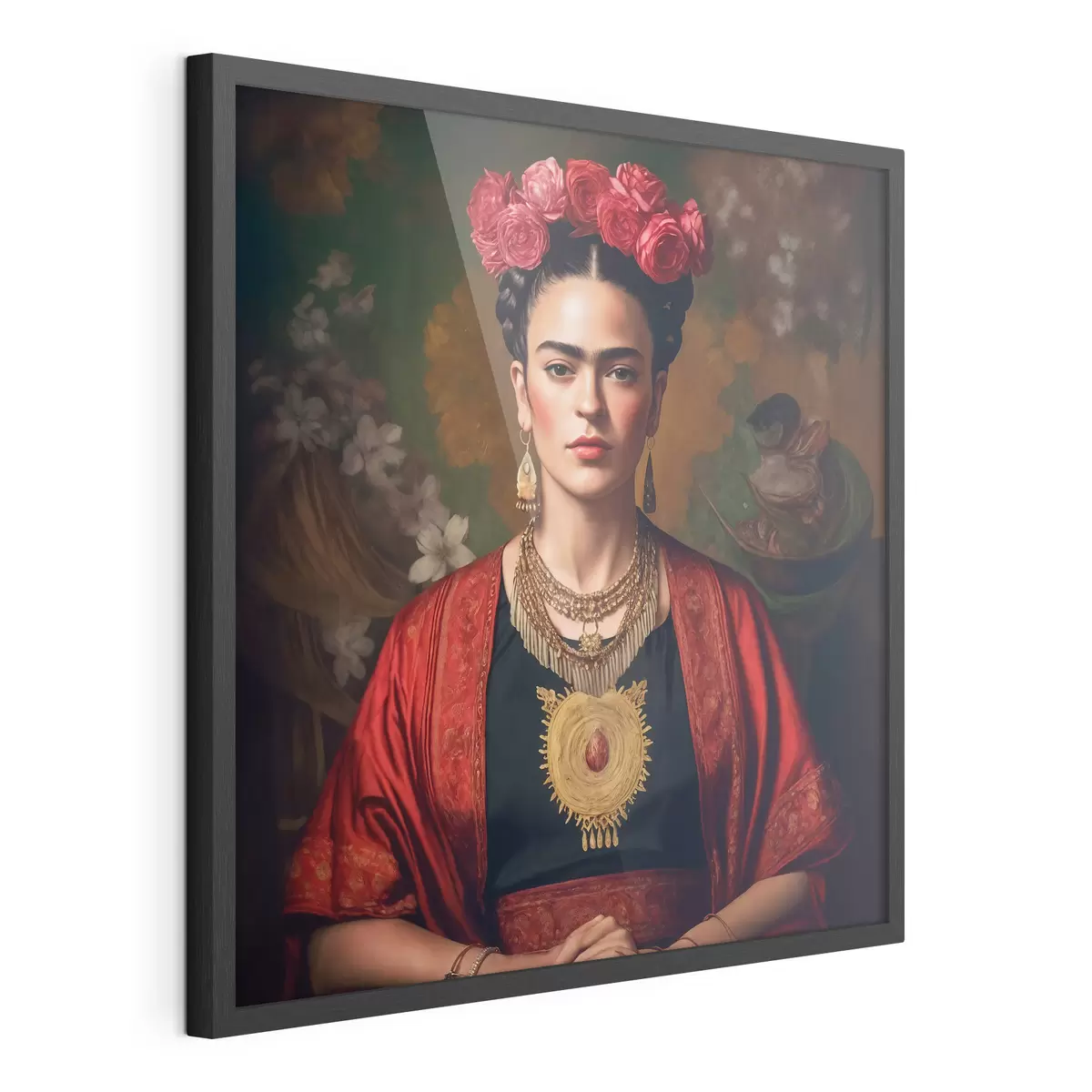 Poster Frida in Rot f32865