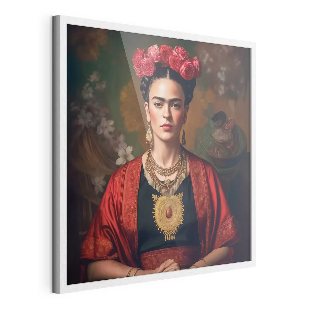 Poster Frida in Rot f32865