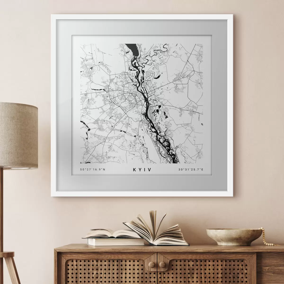 Poster Kyjiw im Herzen f31428v1
