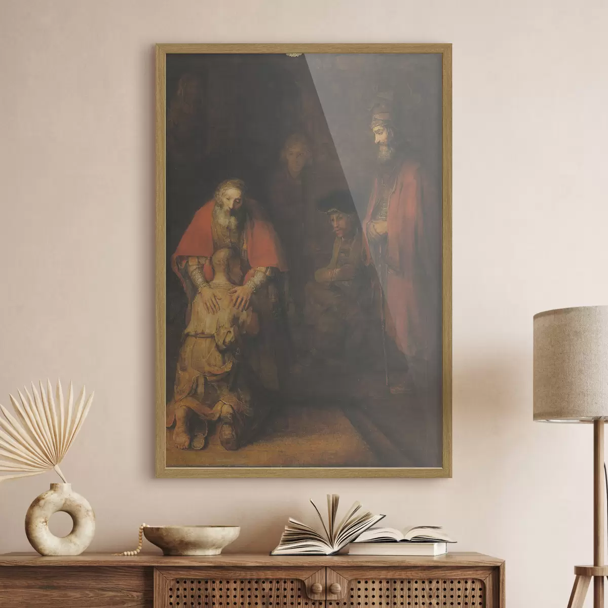 Poster Die Rückkehr des verlorenen Sohnes, Rembrandt f16099