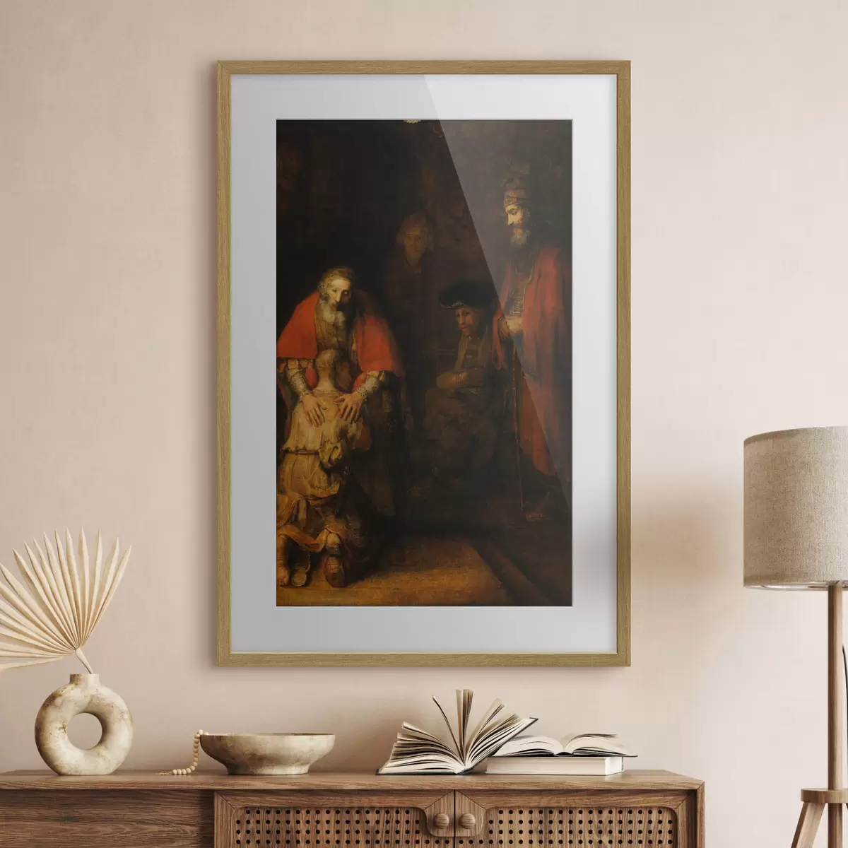 Poster Die Rückkehr des verlorenen Sohnes, Rembrandt f16099