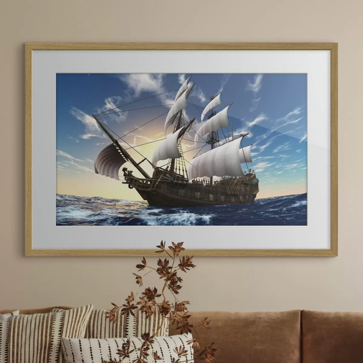 Poster Dem Horizont entgegen f15797