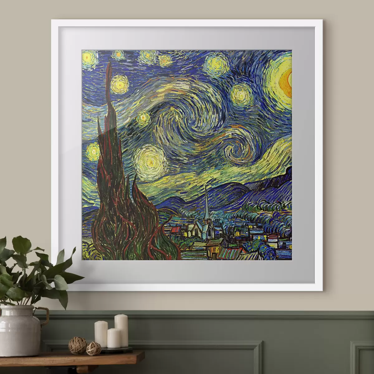 Poster Sternennacht, Vincent van Gogh f15213