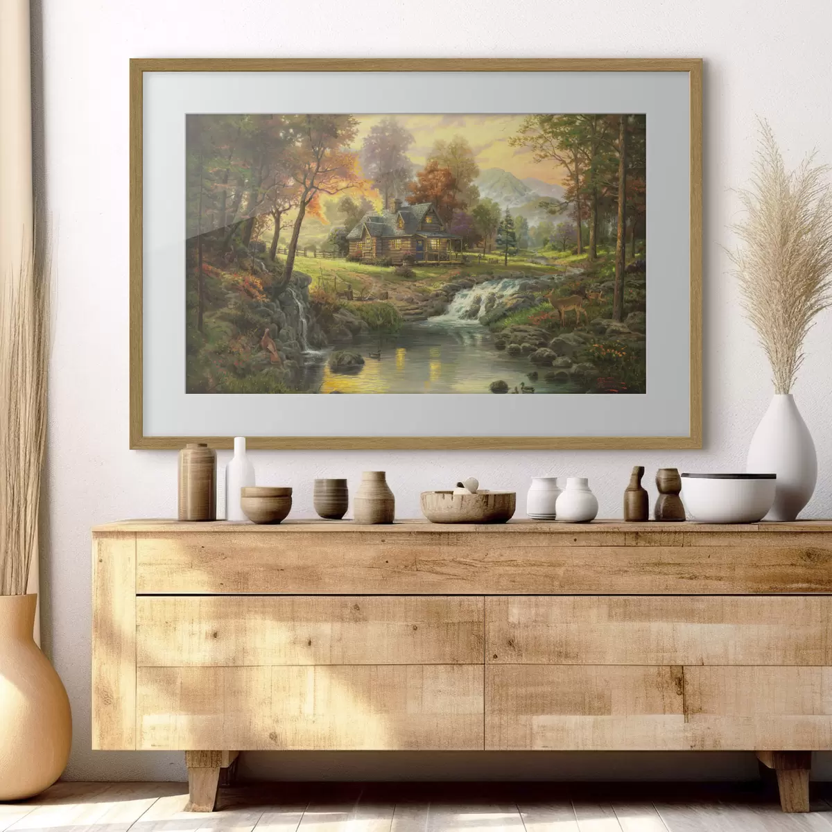 Poster Garten und Frieden f15161