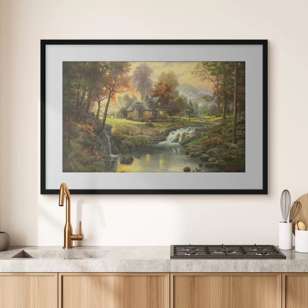 Poster Garten und Frieden f15161