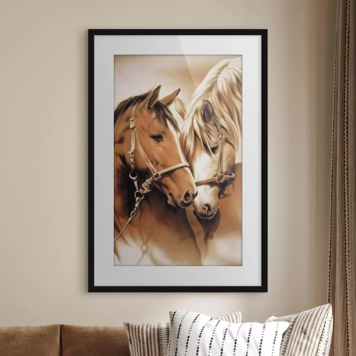 Poster Pferd und Vertrauen f03697