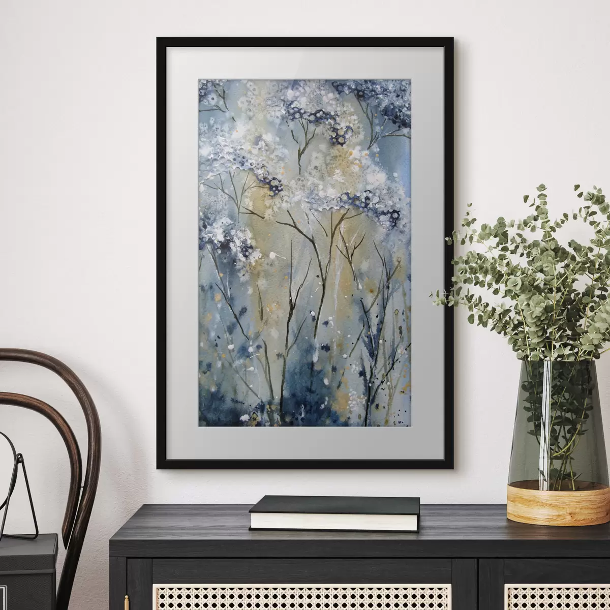 Poster Blüte, Aquarell f01991