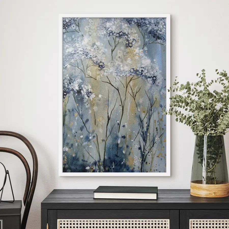 Fototapete Blüte, Aquarell f01991