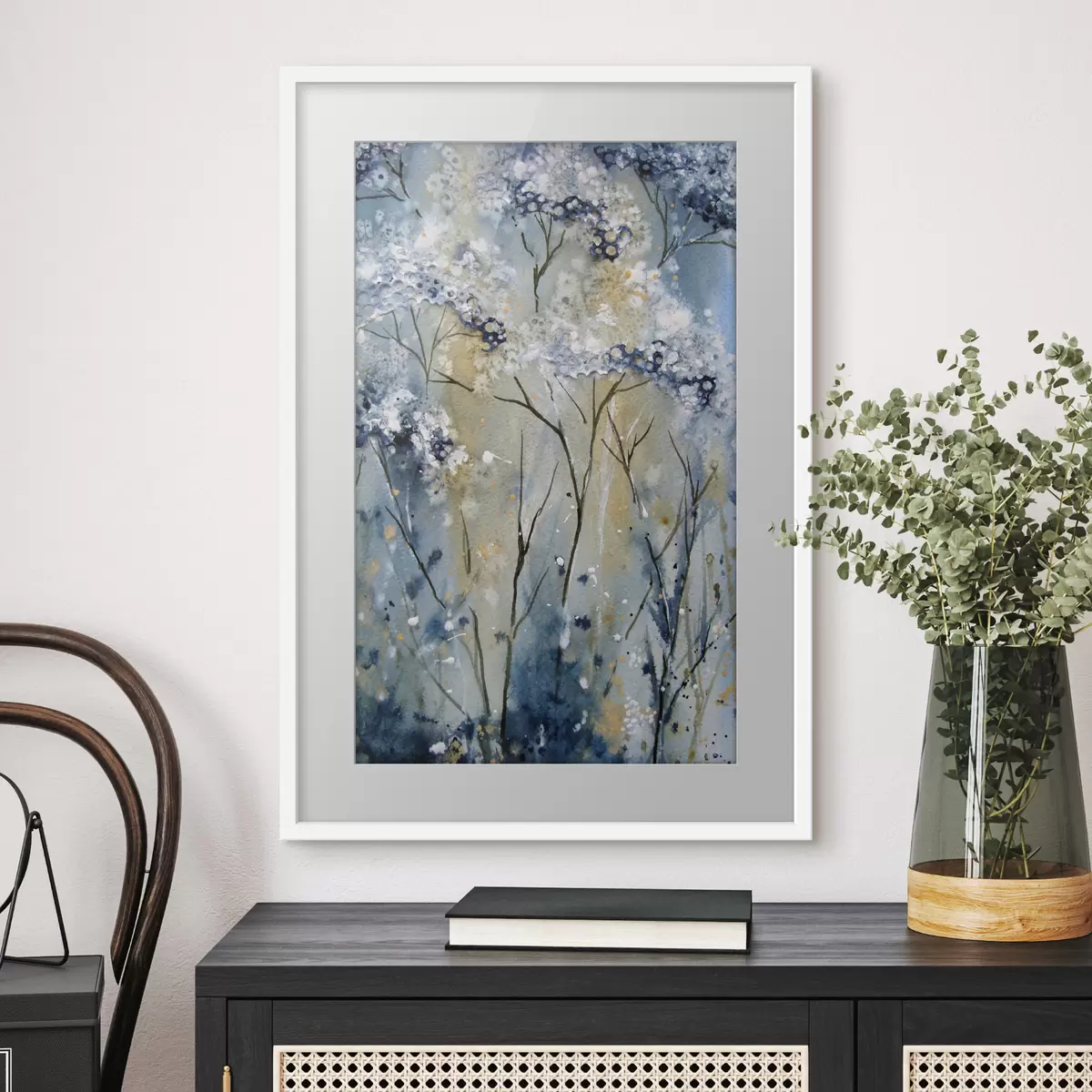 Poster Blüte, Aquarell f01991