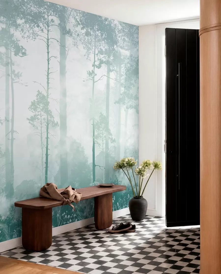 Fototapete Der Wald im Nebel u94439v3