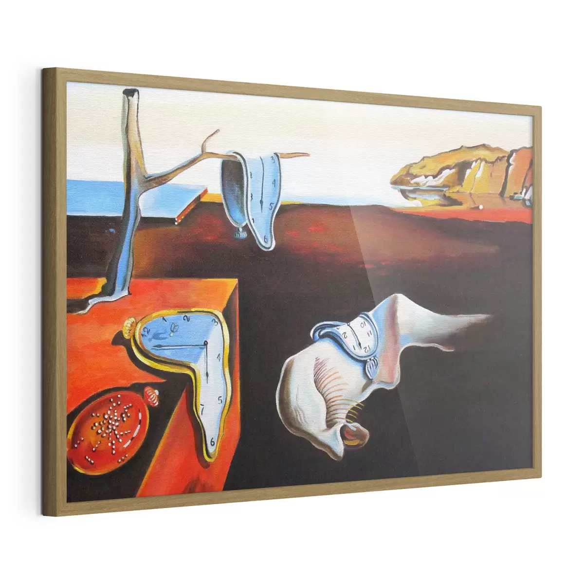 Poster Das Fortbestehen der Erinnerung, Salvador Dali f16070